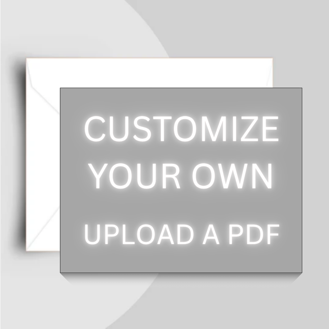 Custom 5x7 Greeting Cards